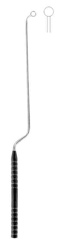 HIPOFİZEKTOMİ KÜRETİ BAYONET 4MM 26CM